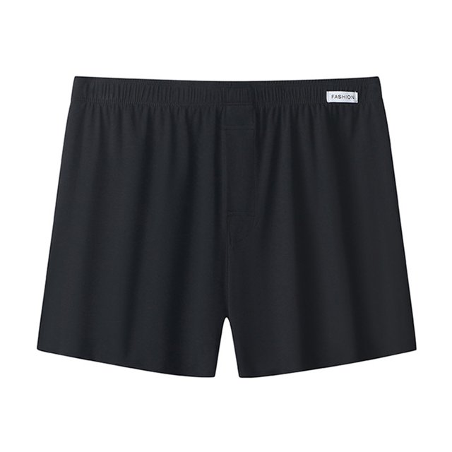 Man Fashion Solid Color Sleeping Pants Loose Shorts Pajamas Shorts