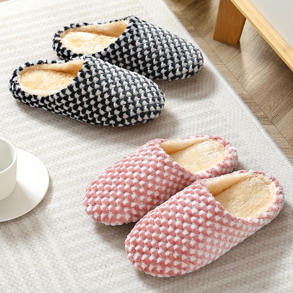 Chaussons/pantoufles Mousse Mémoire - Homme/femme - Antidérapants, Chauds - Intérieur/extérieur - Confortables - 5