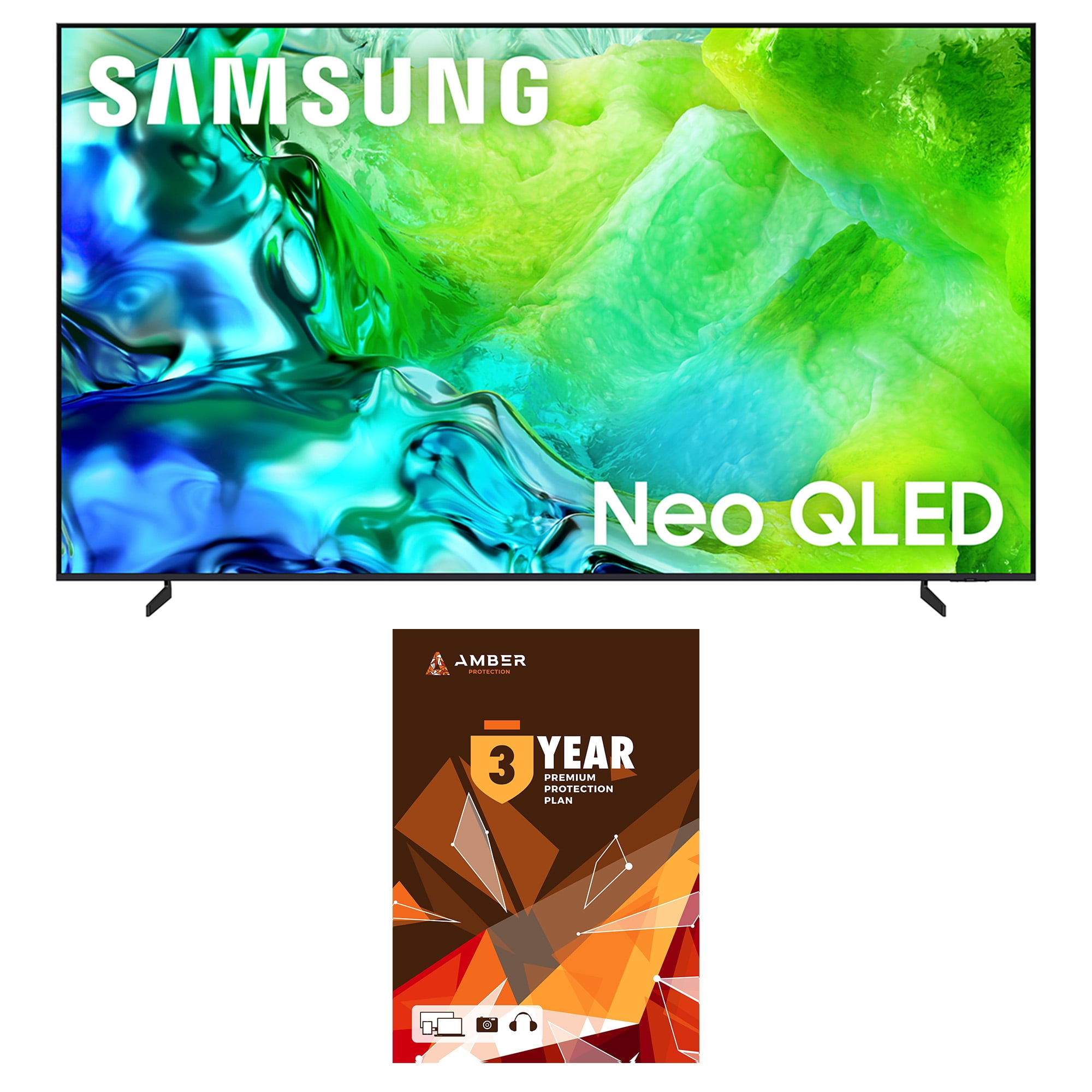 Samsung QN85QN80HAFXZA 85 Inch Neo QLED 4K TV with 3 Year Amber Protection Plan (2026)