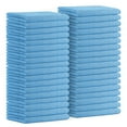 thumbnail image 1 of Paños de limpieza de microfibra Avalon, paquete de 36 unidades, 40 x 40 cm, color azul, 1 of 9