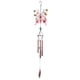 thumbnail image 1 of Campana de viento estilo europeo con mariposas de metal, pintura antióxido, decoración duradera para hogar, fácil instalación con gancho en S, diseño vibrante con gemas de vidrio y flores de acrílico., 1 of 7