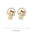 thumbnail image 2 of Fashion Cute Scrunchie Ponytail Decorate Hair Tie Hair Chirp Scrunchies Head Rope Children's Rubber Band Animal Hair Rope Elastic Hair Bands 1, 2 of 8