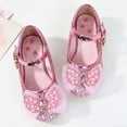thumbnail image 4 of Girls Toddler/Big Kid Snow Queen Dress Shoes Heel Glitter Bow Party Queen Shoes, 4 of 4