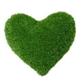 thumbnail image 4 of Universal Statues Heart Outdoor Artificial Garden Turf Topiary - 18", 4 of 4