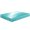 Cyan, variant on Luxury Deep Pocket Smooth and Soft Satin Silk Sheet Lightweight Twin Full Queen King Fitted Bed Sheet Microfiber Easy Care Satin Fitted Sheet
