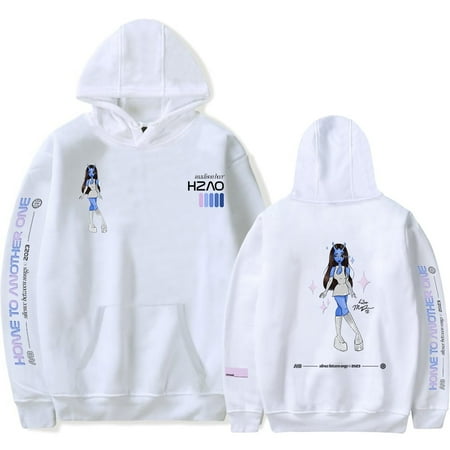 Madison Beer Hoodies Unisex H2AO Merch Pullover Hooded Sweatshirt