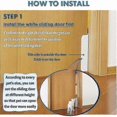 thumbnail image 3 of Adjustable Door Latch for Pet Access, Easy-to-Use Cat Flap Strap for Bedroom, Bathroom, and Toilet Entry, 3 of 4
