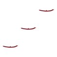 thumbnail image 3 of Maoww Replacement for Skoda for Octavia 2010-2014 Left Side Rear Bumper Reflector ABS Red Reflective Stickers 1Z0945105A Type1 NO1, 3 of 6