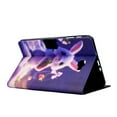 thumbnail image 5 of SaniMore for Samsung Galaxy Tab A 10.1 inch SM-T580/T585 Case, PU Leather Wallet Flip Case Auto Wake/Sleep Card Slots Multiple Viewing Angles Full Wrap Protective Fashion Case, Rabbit, 5 of 7