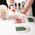 thumbnail image 4 of Bangus Rainbow Coaster Insulation pad Coaster Board Non-Slip placemat Home Decoration, 4 of 5