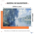 thumbnail image 6 of Yayeee Doormat for Indoor Entrance 32" x 20" Non Slippery Floor Rug, Plants and River, 6 of 8