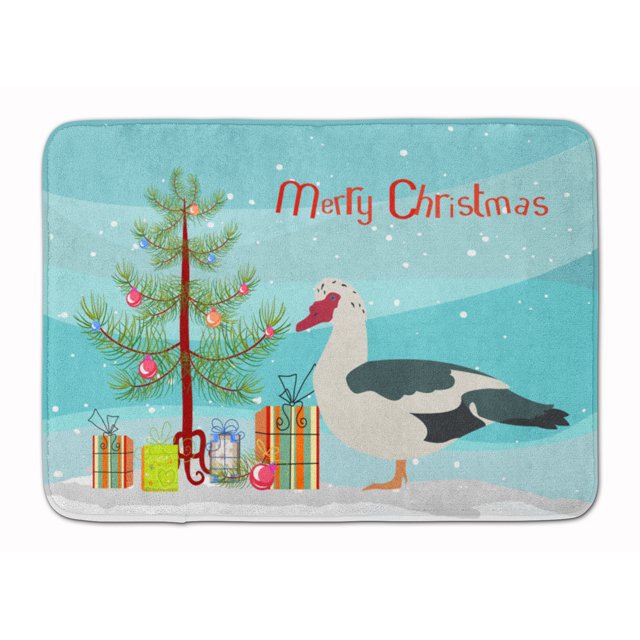 Carolines Treasures BB9231RUG Muscovy Canard Noël Machine Lavable Mémoire Mousse Tapis