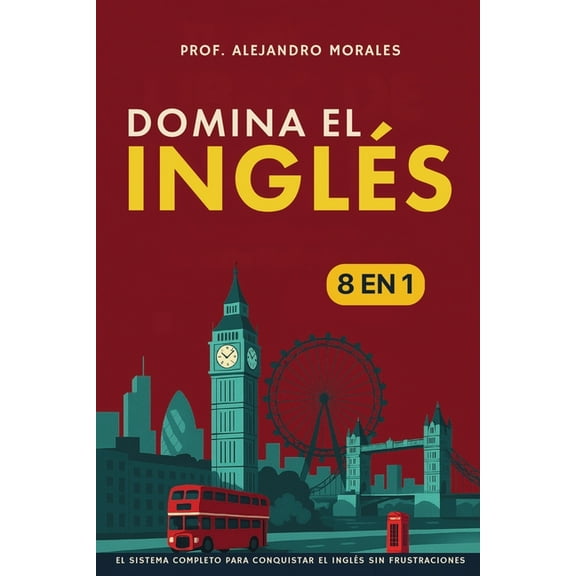 Domina el inglÃ©s: [8 in 1] El sistema completo para conquistar el inglÃ©s sin frustraciones, (Paperback)
