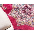 thumbnail image 6 of Rugs.com Fleur Collection Rug – 3' x 5' Pink Medium-Pile Rug Perfect For Entryways, Kitchens, Breakfast Nooks, Accent Pieces, 6 of 9