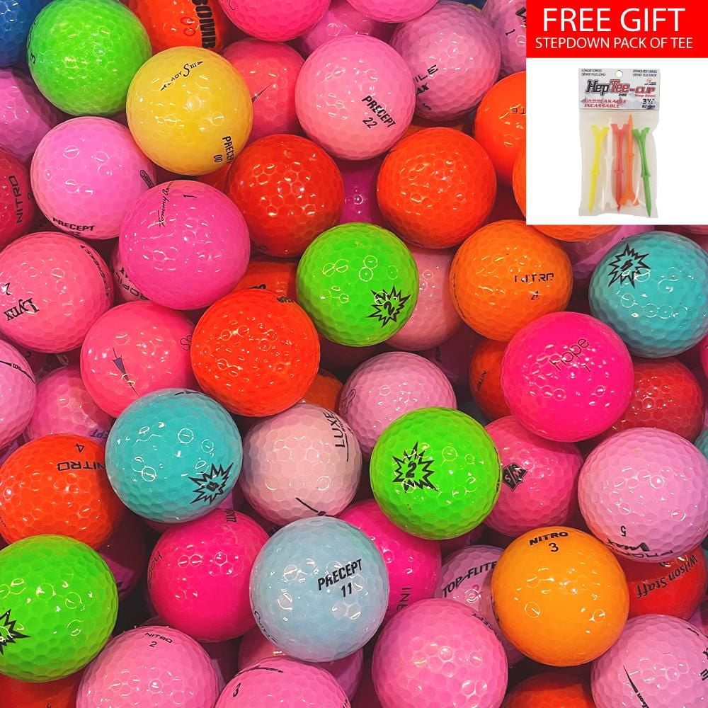 Mulligan - 88 balles de golf récupérées Balles AAA, Mix