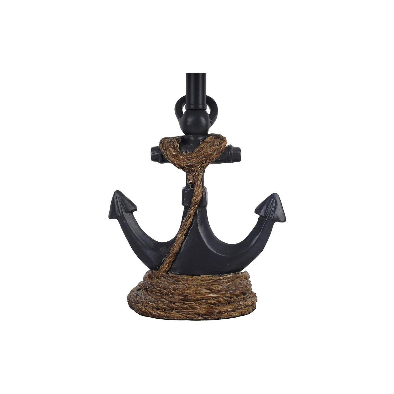 Decor Therapy Anchor Resin Accent Lamp, 40W, 8"x 8"x16" - Antique Navy