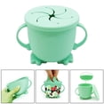 thumbnail image 3 of Comedero para bocadillos,Cuenco de silicona con asas para guardar bocadillos de bebé,Tazón de comida para bebés,150 ml,para aprender ,Vasos de silicona aptos para uso alimentario para, 3 of 8