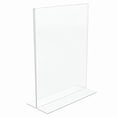Office Depot Stand-Up Sign Holder, Vertical, 11in.H x 8 1/2in.W, 69201 ...