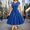 BU2, variant on Elegant Women's Casual Tennis Dress for Versatile Occasions by and Wedding Guest Style Blue L