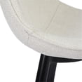 thumbnail image 4 of Pemberly Row Contemporary Set of 4 Dining Chair- Beige Fabric, 4 of 7