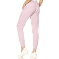 thumbnail image 4 of MediChic Womens Scrub Joggers 4-Way Stretch Anti-Wrinkle Moisture-Wicking Elastic Waistband Four Pocket Jogger Pants, 4 of 6