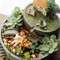 thumbnail image 2 of Macetas Cama de Bonsai Cubeta Planta Flores Sedum Artificial Jardín, 2 of 8