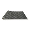thumbnail image 2 of Ahgly Company Indoor Round Abstract Gray Modern Area Rugs, 7' Round, 2 of 4