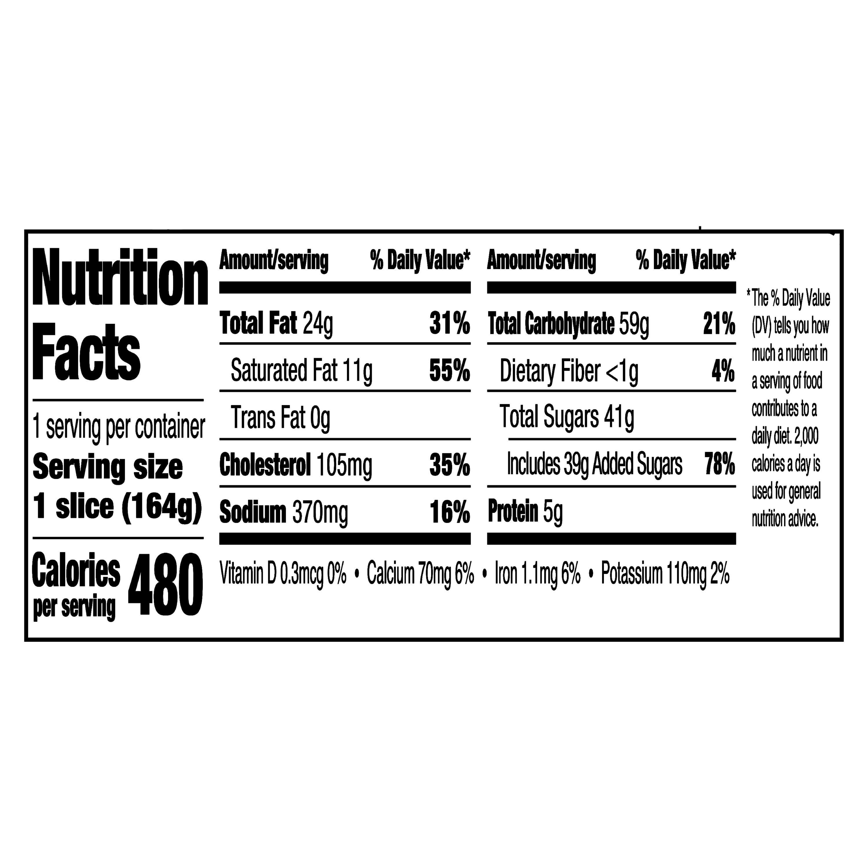 Marketside Chantilly and Berries Cake, 5.8 oz