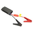 thumbnail image 3 of Cargador de batería de coche, arrancador de batería de 600A, corriente máxima IP66, resistente al agua, batería de 10800mAh, arrancador de puente portátil con luces LED, 3 of 5