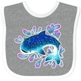 thumbnail image 3 of Inktastic Cute Whale Shark Boys or Girls Baby Bib, 3 of 4