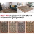 thumbnail image 4 of Keen Home Design Machine Washable Area Rugs with Non-slip Backing, Ideal for Hallway, Living Room, Bedroom, Kitchen and Laundry Room, Vintage Moroccan and Low Pile Rug ( 3' x 5' ), 4 of 9