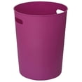 thumbnail image 2 of VOGRYE Small Trash Can Round Plastic Wastebasket, Garbage Container Bin, 1.5 Gallon Capacity, 2 of 3