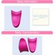 thumbnail image 4 of 2 Pcs False Eyelash Applicator Tool for Wear Eyelashes, Fake Eyelashes Buddy Tool Lashes Buddy Makeup Tools, Lash Clip Eye Makeup Tools Lash Tweezers More Convenient to Wear Lashes (2Pcs Red), 4 of 5