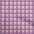 thumbnail image 1 of oneOone Cotton Silk Light Pink Fabric Check Sewing Craft Projects Fabric Prints By Yard 42 Inch Wide, 1 of 4