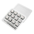thumbnail image 2 of Tongina Stainless Steel Ice Cubes Quickyly Cooling Food Grade Drinks Chilling Stones Whisky Cubes for Cocktails Beer Kitchen Bar 12 with Clip, 2 of 8