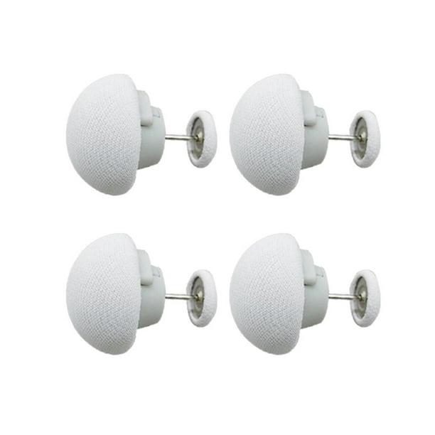 Clips para sábanas de cama de 4/8 Uds., fijador de edredón de setas que no se desprenden para el hogar (4 Uds. Blanco)