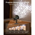 thumbnail image 3 of Morttic Christmas Projector Lights Outdoor, Highlight Led Snowflake Lights Projector, Waterproof Landscape Christmas Decorations Lighting for Xmas Home Party Wedding Garden Patio, 3 of 7
