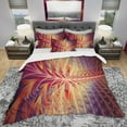 thumbnail image 2 of Designart 'In Sync' Modern & Contemporary Duvet Cover Set, 2 of 4