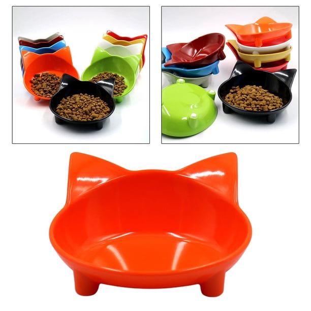 Tazones de comida Antideslizantes Colco para perros y Mascotas naranja