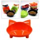 thumbnail image 1 of Tazones de comida Antideslizantes Colco para perros y Mascotas naranja, 1 of 8