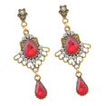 thumbnail image 4 of pendientes del perno prisionero de la de de agua del cristal del Rhinestone de mujer Yuyangstore pendientes colgantes vintage, 4 of 8