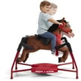 Radio Flyer, Chestnut Plush Interactive Riding Horse with Sounds, Ride
