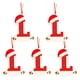 thumbnail image 1 of Navidad Little Red Hat Carta Colgante DIY Escribible Nombre 26 Carta Colgante 5PCS Wmkox8yii  gf6327, 1 of 4