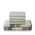 thumbnail image 3 of Nestl Twin Sheets Sets, 3 Piece 1800 Series Deep Pocket Twin Bedding, Soft Microfiber Kids Bedding Set, Multi Stripe, 3 of 5