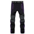 thumbnail image 2 of REALiKUN Snow Pants Womens Strecthy Ski Hiking Pants with Pockets Fleece Lined Waterproof Pants Warm Winter Dark Purple L, 2 of 2