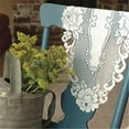 thumbnail image 1 of Heritage Lace VT-1224W 12 x 24 in. Vintage Rose Doily, White, 1 of 1
