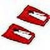 Hebalg 2 Pcs Record Player Needle Turntable Needles Stylus Player Needle Replacement Accessories for Vinyl Record Player (Red)