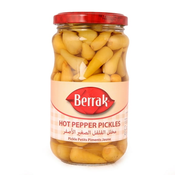 Berrak Yellow Baby Peppers 12 Oz (340 Gr)