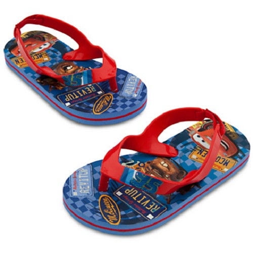 lightning mcqueen flip flops