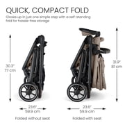 Britax® Prism™ Full-Size Travel System With Willow® S Infant Car Seat and Alpine® Base — Teak